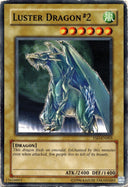 Yugioh Luster Dragon #2 YSD-003 Common Unlimited Edition DAMAGED