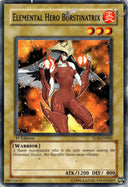 Yugioh Elemental Hero Burstinatrix TLM-EN002 Common 1st Edition DAMAGED