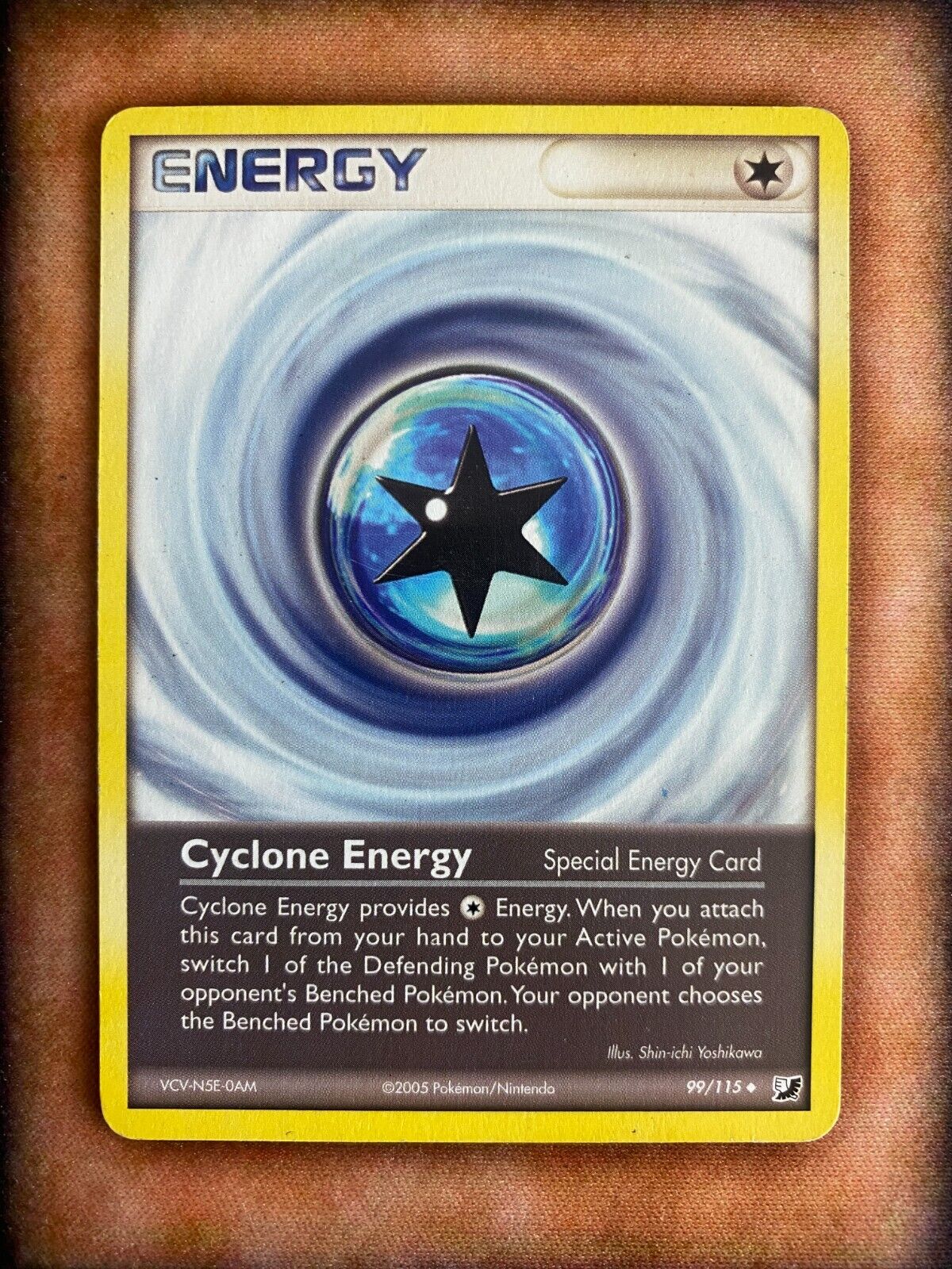 Pokemon Cyclone Energy 99/115 EX Unseen Forces Non Holo MP-LP