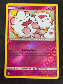 Pokemon Swirlix 153/236 Cosmic Eclipse Reverse Holo NM