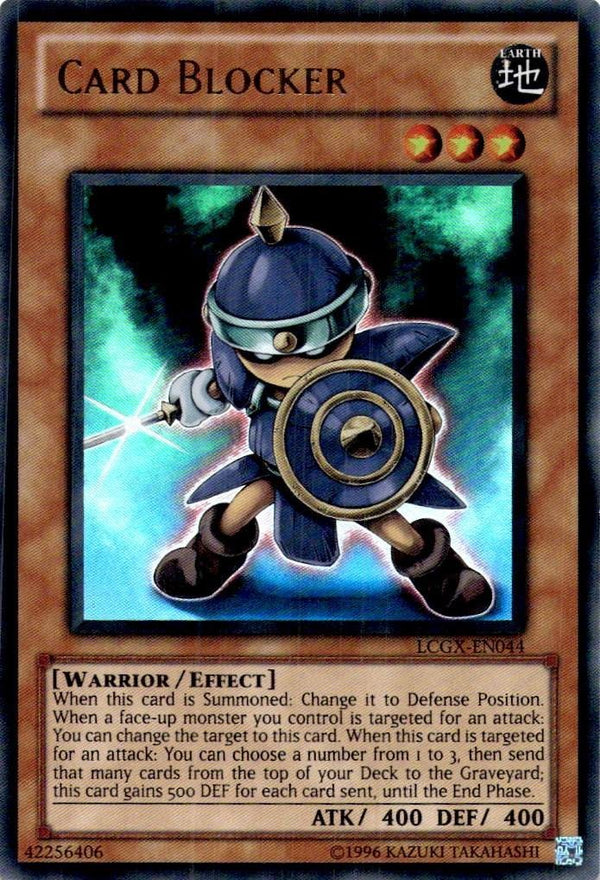 Yugioh Card Blocker LCGX-EN044 Ultra Rare Unlimited Edition NM