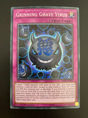 Yugioh Grinning Grave Virus SR06-EN030 1st Edition Super Rare NM/MINT