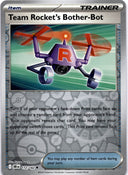 Pokemon Team Rocket's Bother-Bot 172/182 Destined Rivals Reverse Holo NM