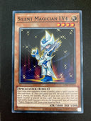 Yugioh Silent Magician LV4 LDK2-ENY14 Common Unlimited Edition NM