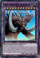 Yugioh Transcendosaurus Gigantozowler WISU-EN003 Super Rare 1st Edition NM