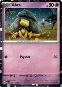 Pokemon Abra 063/165 Pokemon 151 Cosmos Holo NM