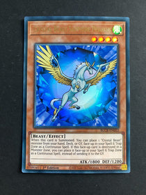 Yugioh Crystal Beast Sapphire Pegasus BLCR-EN053 Ultra Rare 1st Edition NM