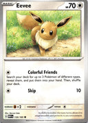 Pokemon Eevee 133/165 Pokemon 151 Non Holo NM