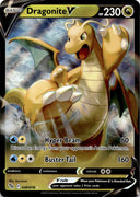 Pokemon Dragonite V 049/078 Pokemon Go Full Art Holo NM