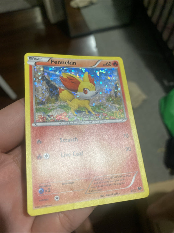 Pokemon Fennekin 3/12 McDonalds Promo 2014 Holo HP