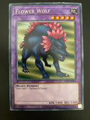 Yugioh Flower Wolf LOB-EN107 Unlimited Edition Rare HP