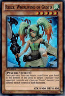 Yugioh Reeze, Whirlwind of Gusto HA06-EN012 Super Rare 1st Edition LP