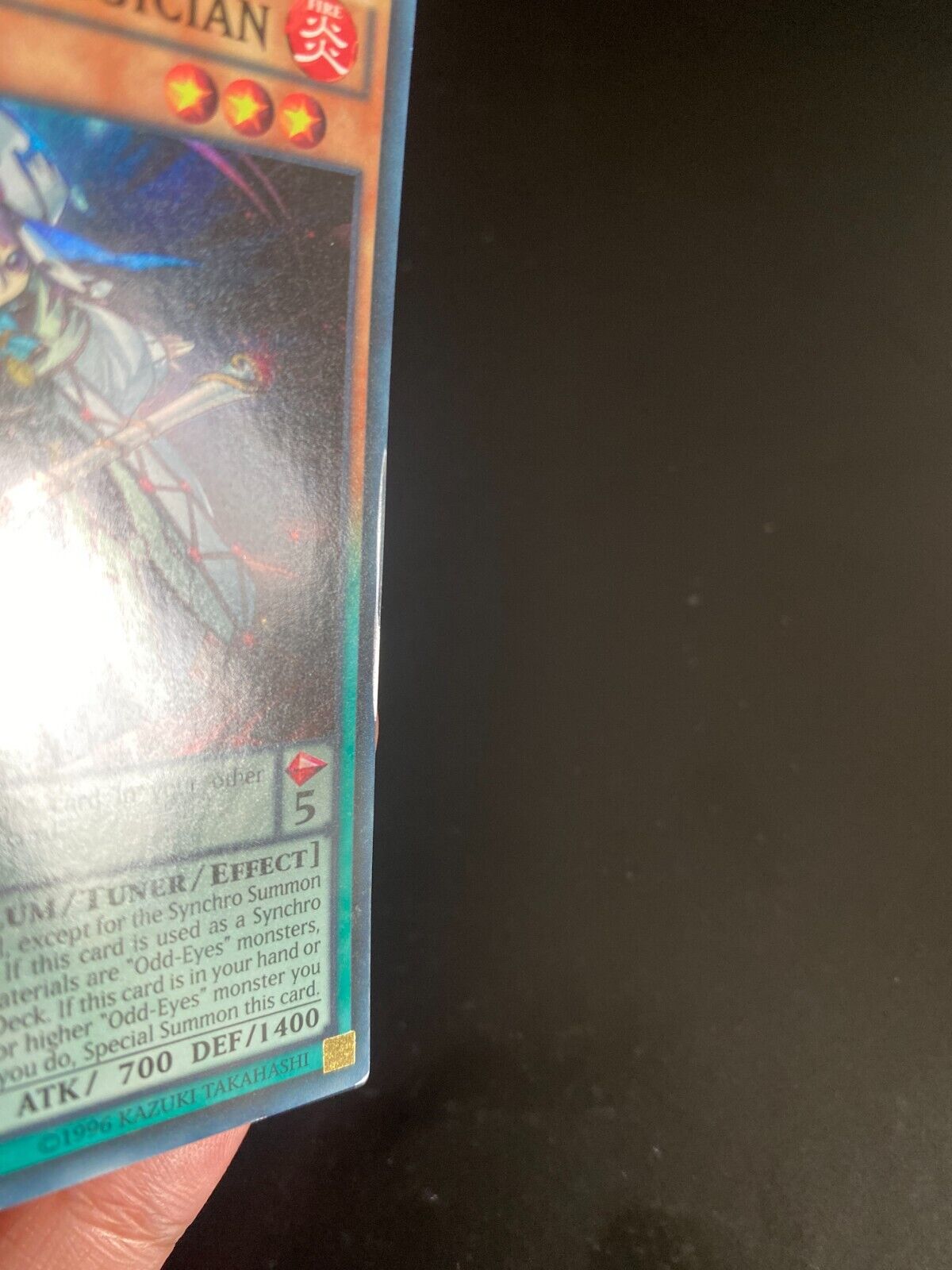 Yugioh Nobledragon Magician SDMP-EN003 Super Rare 1st Edition Moderately Played