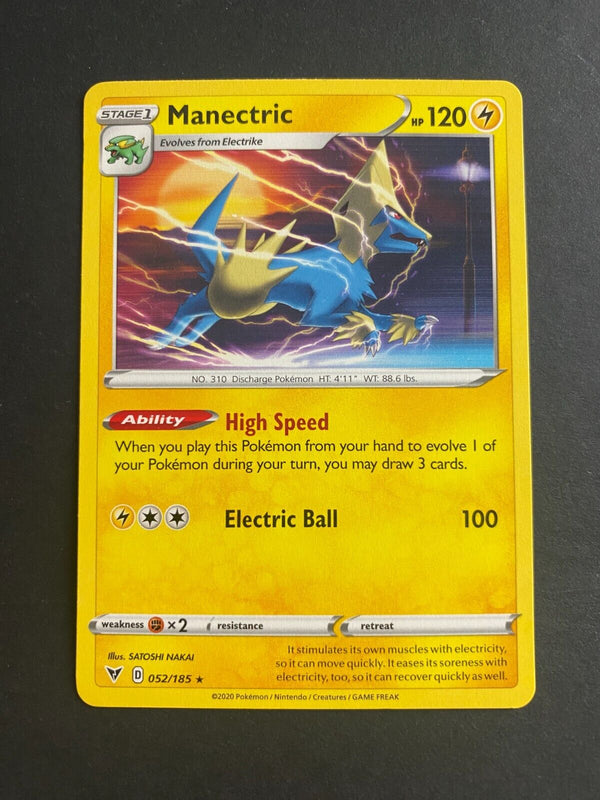 Pokemon Manectric 052/185 Vivid Voltage Rare Non Holo NM