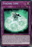 Yugioh Synchro Zone BLMR-EN048 Secret Rare 1st Edition LP