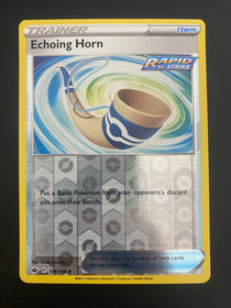 Pokemon Echoing Horn 136/198 Chilling Reign Reverse Holo NM