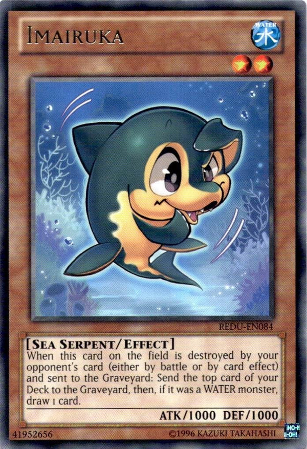 Yugioh Imairuka REDU-EN084 Rare Unlimited Edition NM