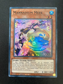 Yugioh Mannadium Meek CYAC-EN014 Super Rare 1st Edition NM/MINT