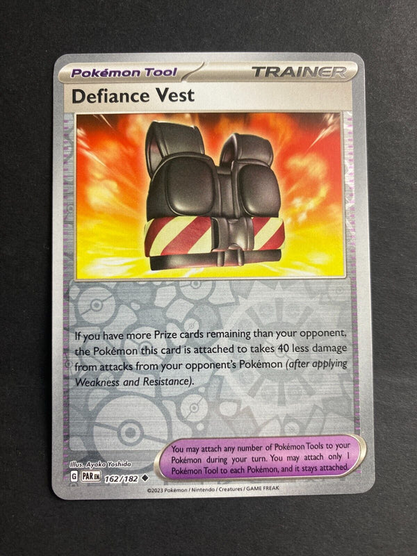 Pokemon Defiance Vest 162/182 Pradox Rift Reverse Holo NM