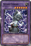 Yugioh Steam Gyroid CRV-EN033 Common Unlimited Edition DAMAGED