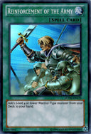 Yugioh Reinforcement of the Army LCYW-EN173 Super Rare 1st Edition MP
