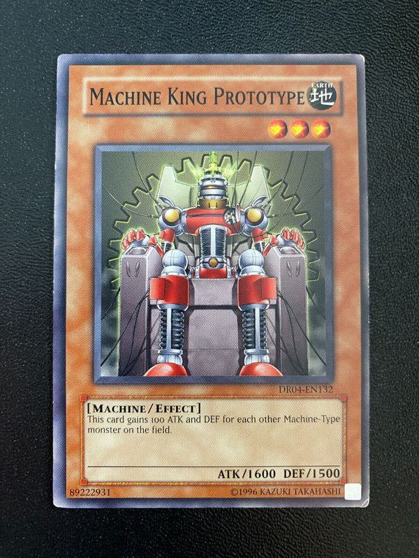 Yugioh Machine King Prototype DR04-EN132 Common Unlimited Edition MP/LP