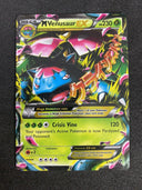 Pokemon M Venusaur EX 2/146 XY Base Rare MP-LP - Clean Front