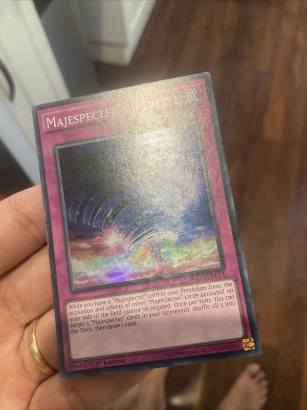 Yugioh Majespecter Supercell BOSH-EN074 Super Rare 1st Edition MP