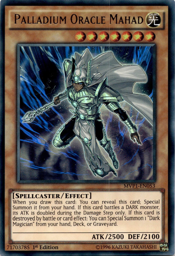 Yugioh Palladium Oracle Mahad MVP1-EN053 Ultra Rare 1st Edition VLP/NM
