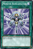 Yugioh Monster Reincarnation SDLI-EN028 Common 1st Edition MP