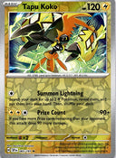 Pokemon Tapu Koko 065/191 Surging Sparks Reverse Holo NM