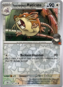 Pokemon Team Rocket's Raticate 148/182 Destined Rivals Reverse Holo NM