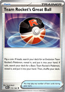 Pokemon Team Rocket's Great Ball 175/182 Destined Rivals Non Holo NM