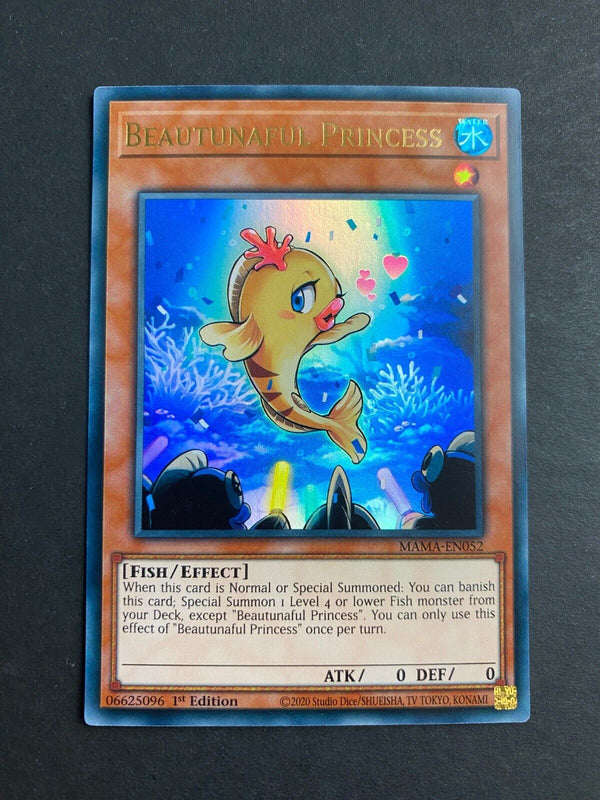 Yugioh Beautunaful Princess MAMA-EN052 Ultra Rare 1st Edition NM