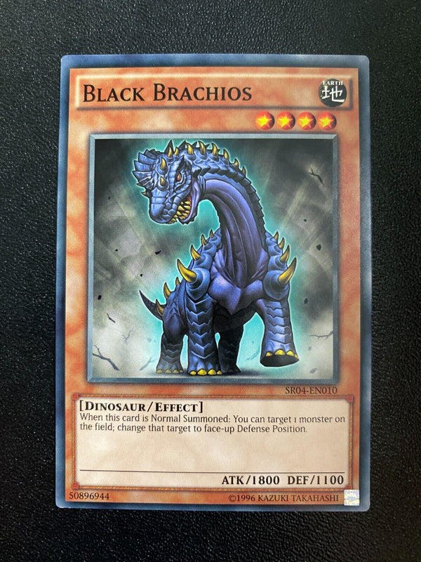 Yugioh Black Brachios SR04-EN010 Common Unlimited Edition NM