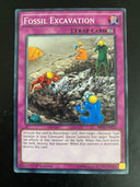 Yugioh Fossil Excavation SR04-EN032 Common 1st Edition Heavily Played