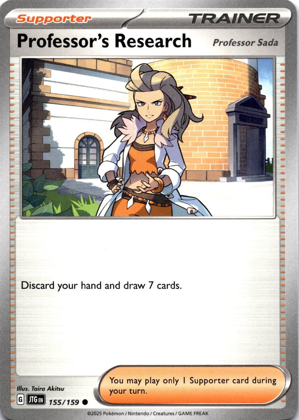 Pokemon Professor's Research (Professor Sada) 155/159 Journey Together Non Ho NM
