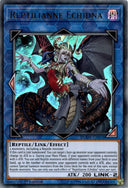 Yugioh Reptilianne Echidna DUOV-EN016 Ultra Rare 1st Edition LP