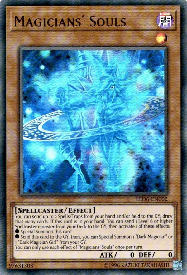 Yugioh Magicians' Souls LED6-EN002 Ultra Rare Unlimited Edition LP