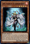 Yugioh Loptr, Shadow of the Generaider Bosses RA05-EN016 NA Print Super Rare NM
