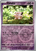 Pokemon Clefairy 081/197 Obsidian Flames Reverse Holo NM