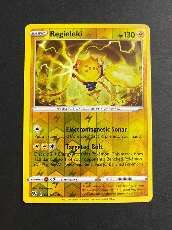 Pokemon Regieleki 051/189 Astral Radiance Reverse Holo LP