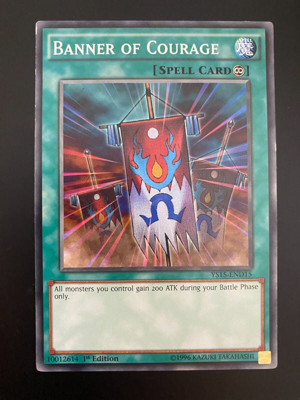 Yugioh Banner of Courage YS15-END15 Common 1st Edition LP