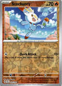 Pokemon Scorbunny 026/142 Stellar Crown Reverse Holo LP/NM