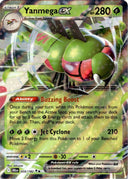 Pokemon Yanmega ex 003/182 Destined Rivals Full Art Holo NM