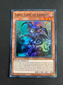 Yugioh Loris, Lady of Lament POTE-EN092 Super Rare 1st Edition NM