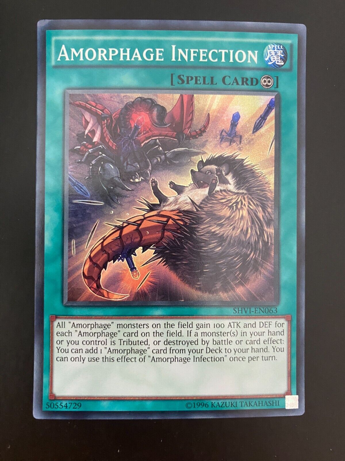 Yugioh Amorphage Infection SHVI-EN063 1st Edition VLP-NM