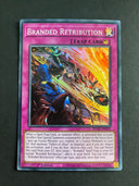 Yugioh Branded Retribution SDAZ-EN032 Super Rare 1st Edition LP