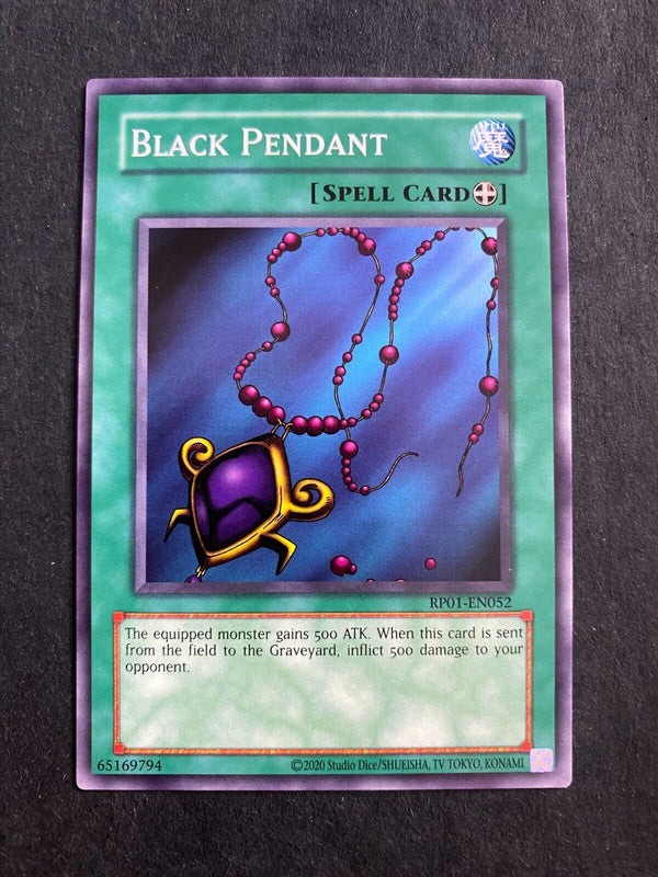 Yugioh Black Pendant RP01-EN052 Common Retro Pack Reprint NM