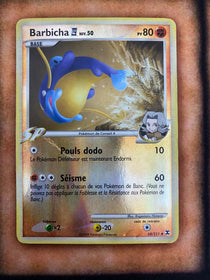 Pokemon Whiscash 54/111 Rivals Rising Reverse Holo (Barbicha French) DAMAGED